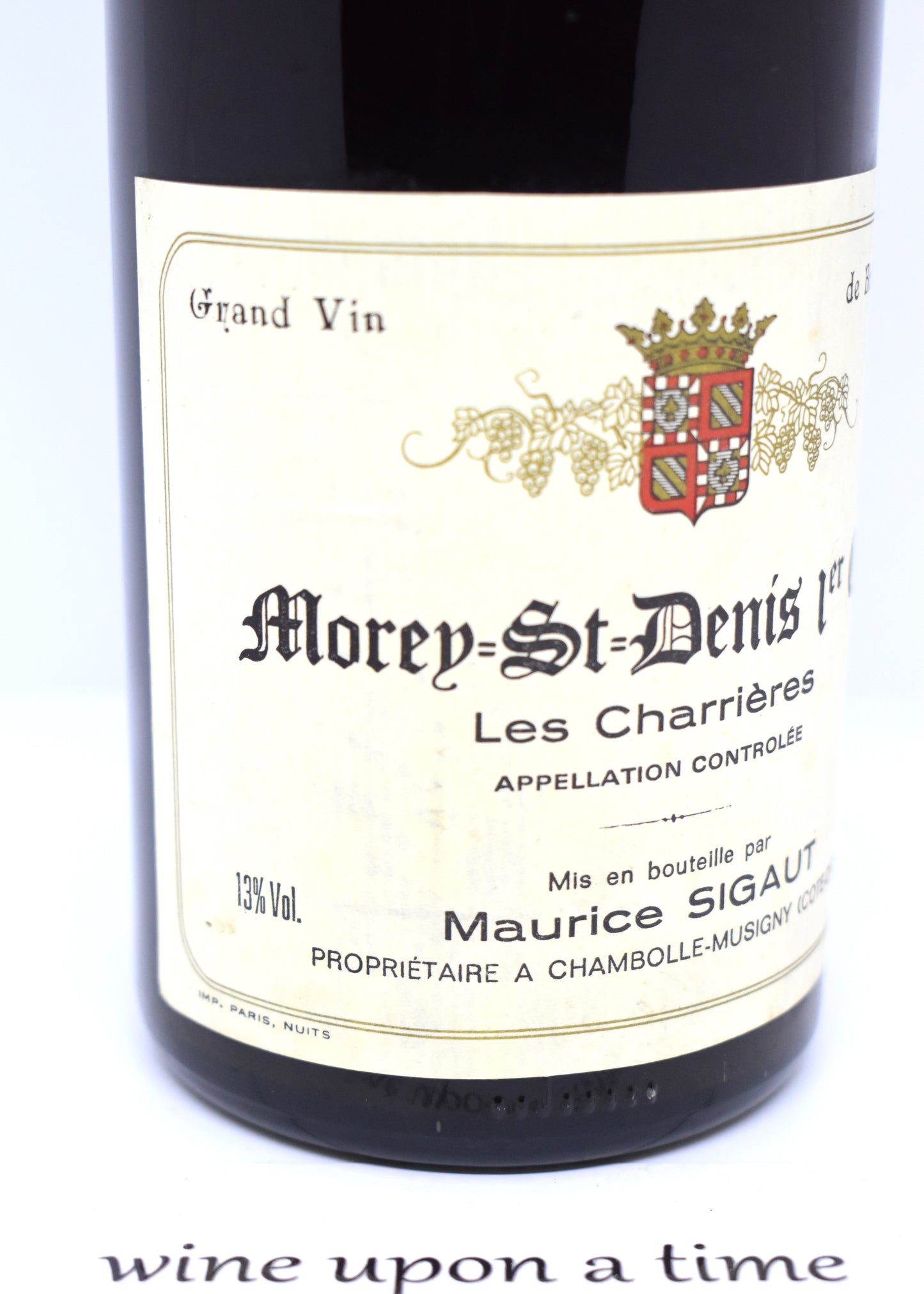 Bourgogne rouge 1987 prix ?