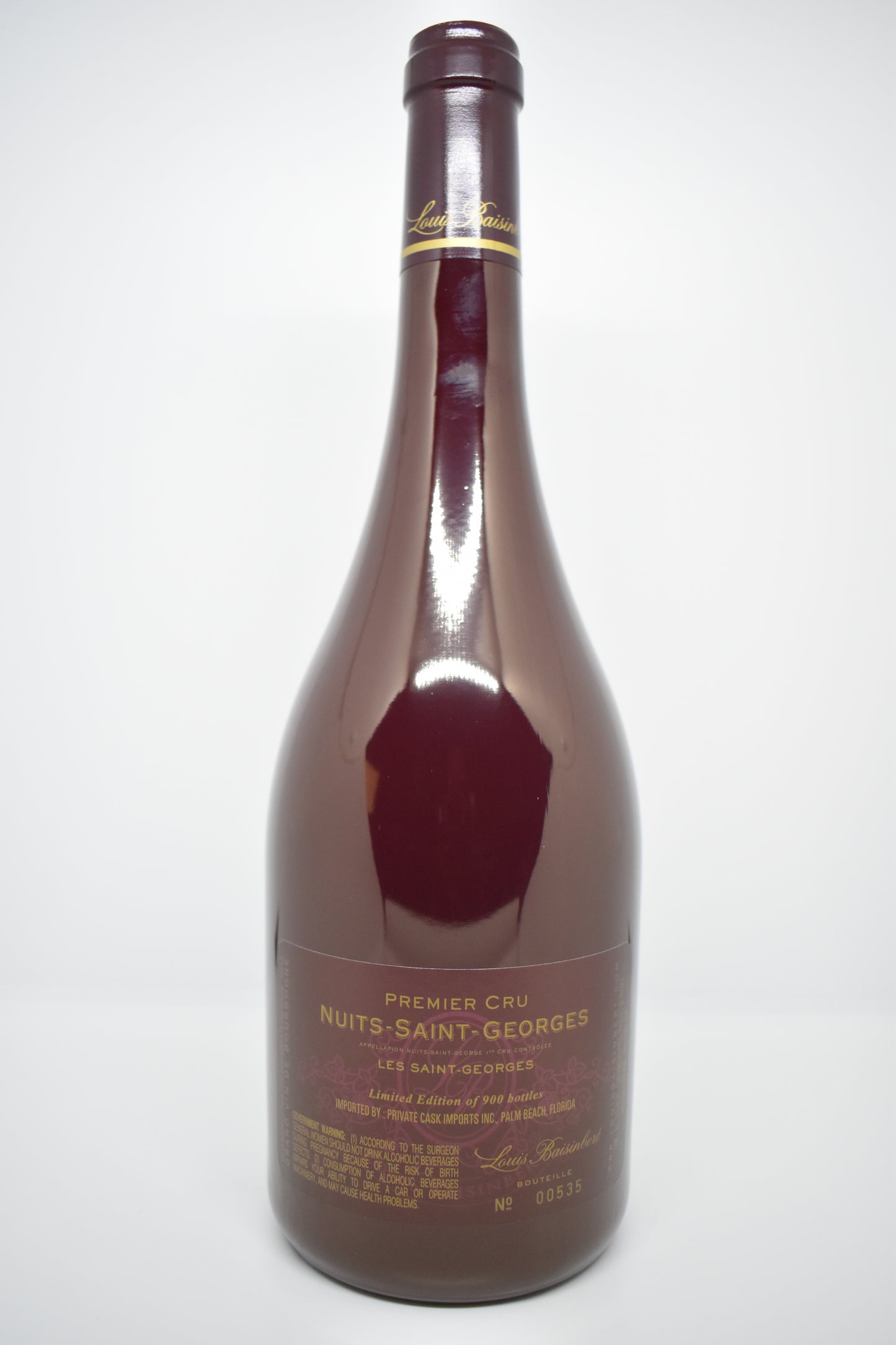 Nuits-St-Georges 1er cru "Les Saint-Georges" 2014 - Louis Baisinbert
