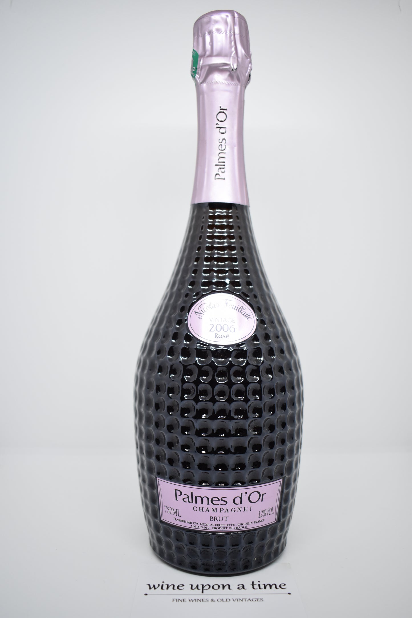 Palmes d’Or Rosé 2006, Champagne de prestige, cadeau millésime 2006