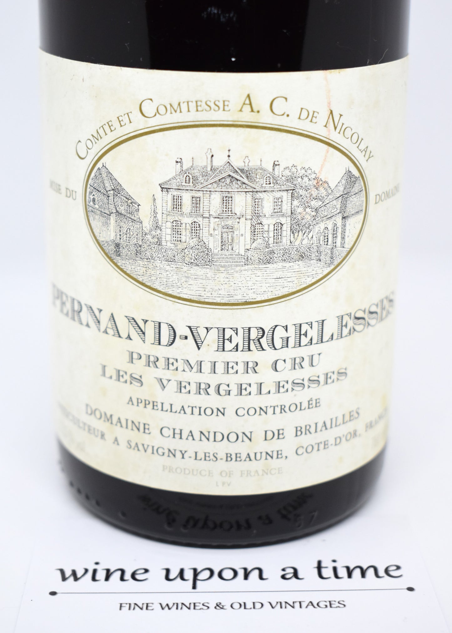 Chandon de Briailles 1992, prêt à boire, repas élégant