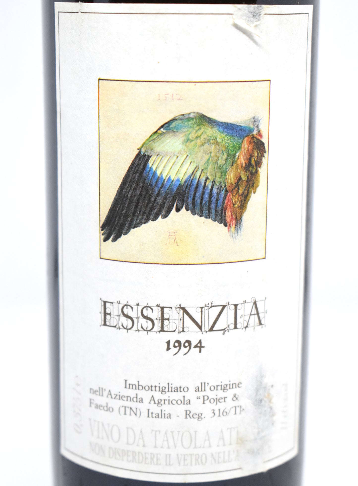 Essenzia 1994 - Dolomiti Bianco Raccolta Tardiva - Pojer e Sandri