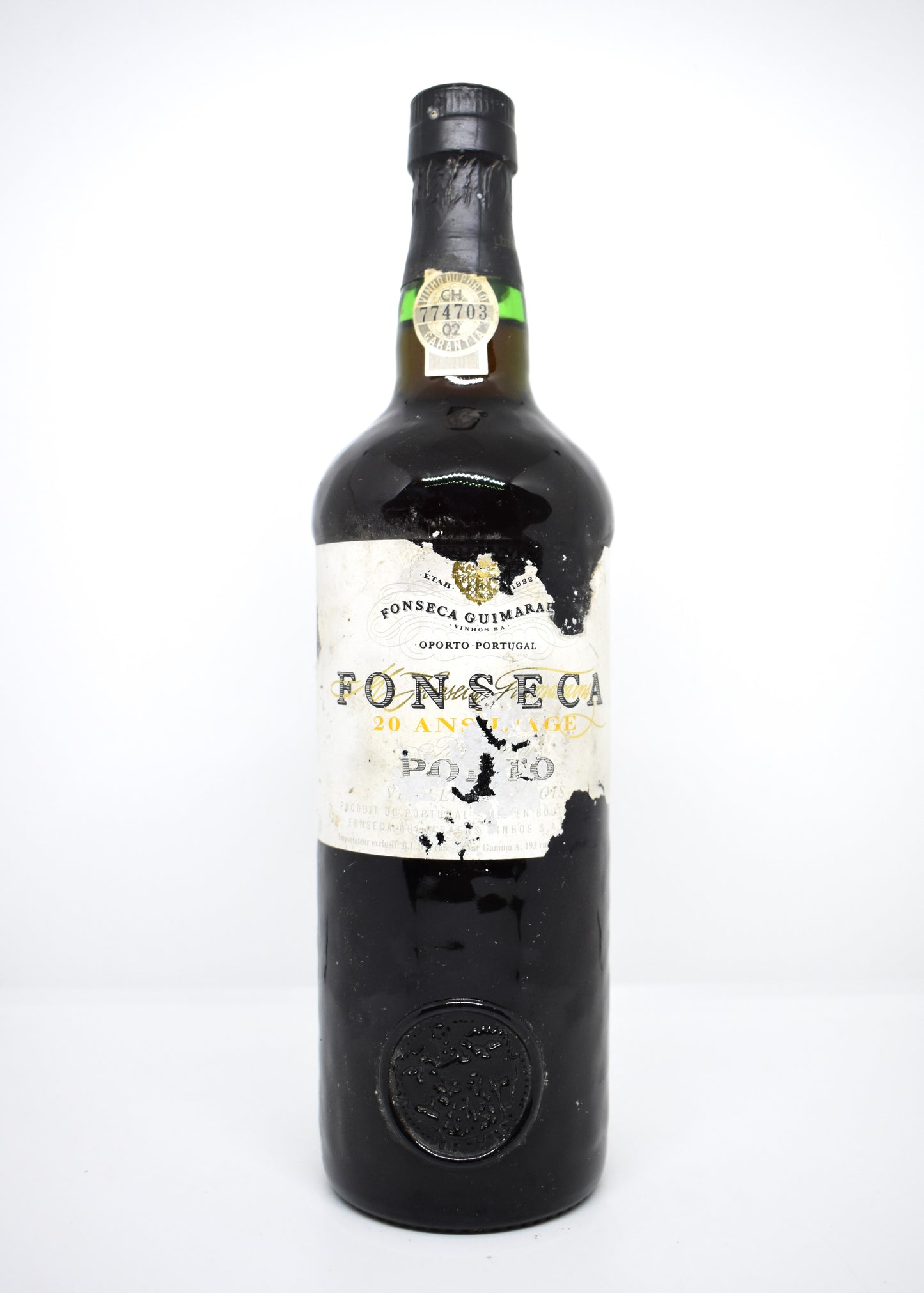 Porto Fonseca Guimaraens 20 ans d’âge à vendre