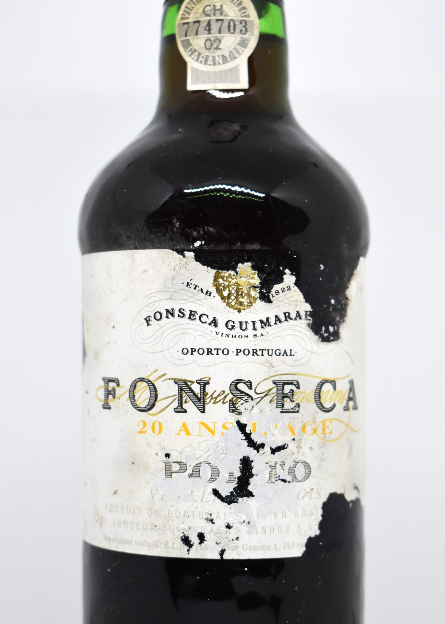 Acheter Porto Fonseca 20 ans bouteille ancienne