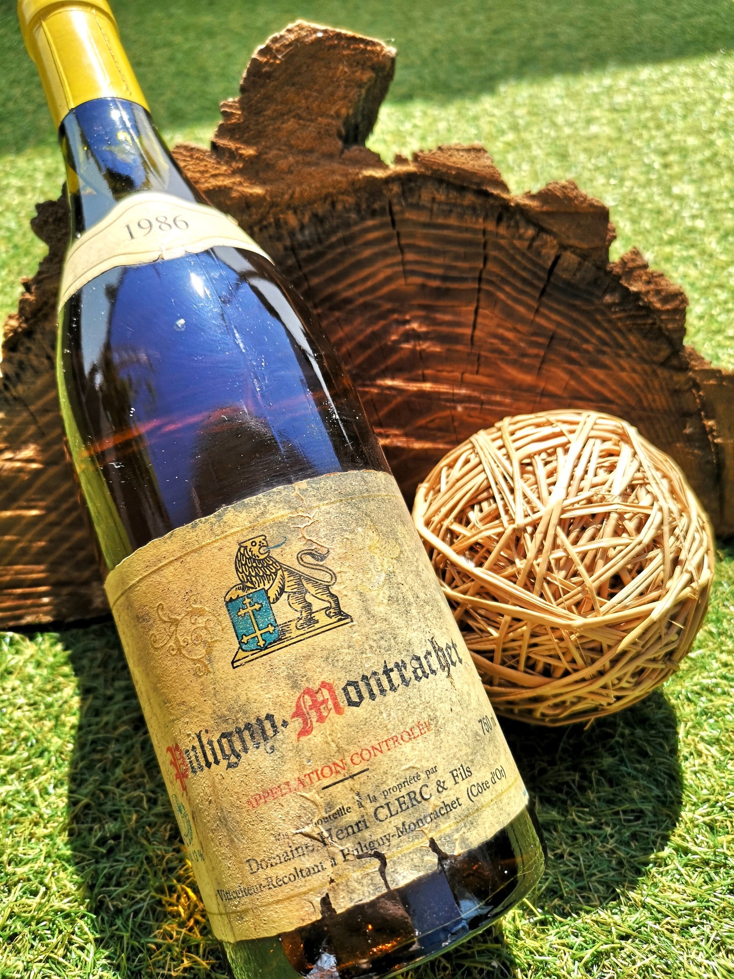 Domaine Henri Clerc Puligny-Montrachet 1986, provenance soignée, qualité cave