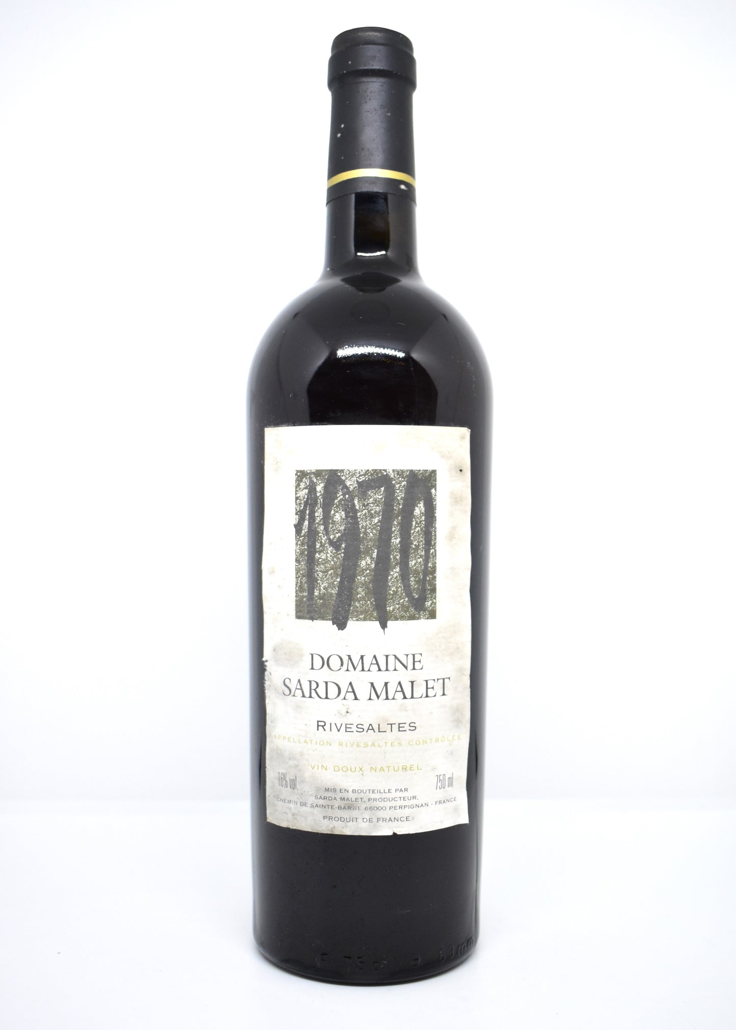 Domaine Sarda Malet millésime 1970