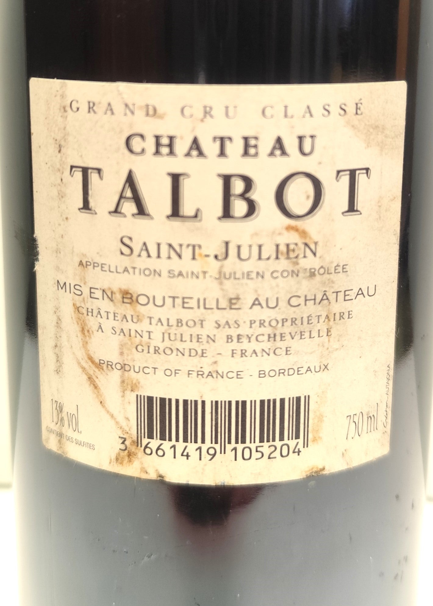 Château Talbot 2005 - Saint-Julien