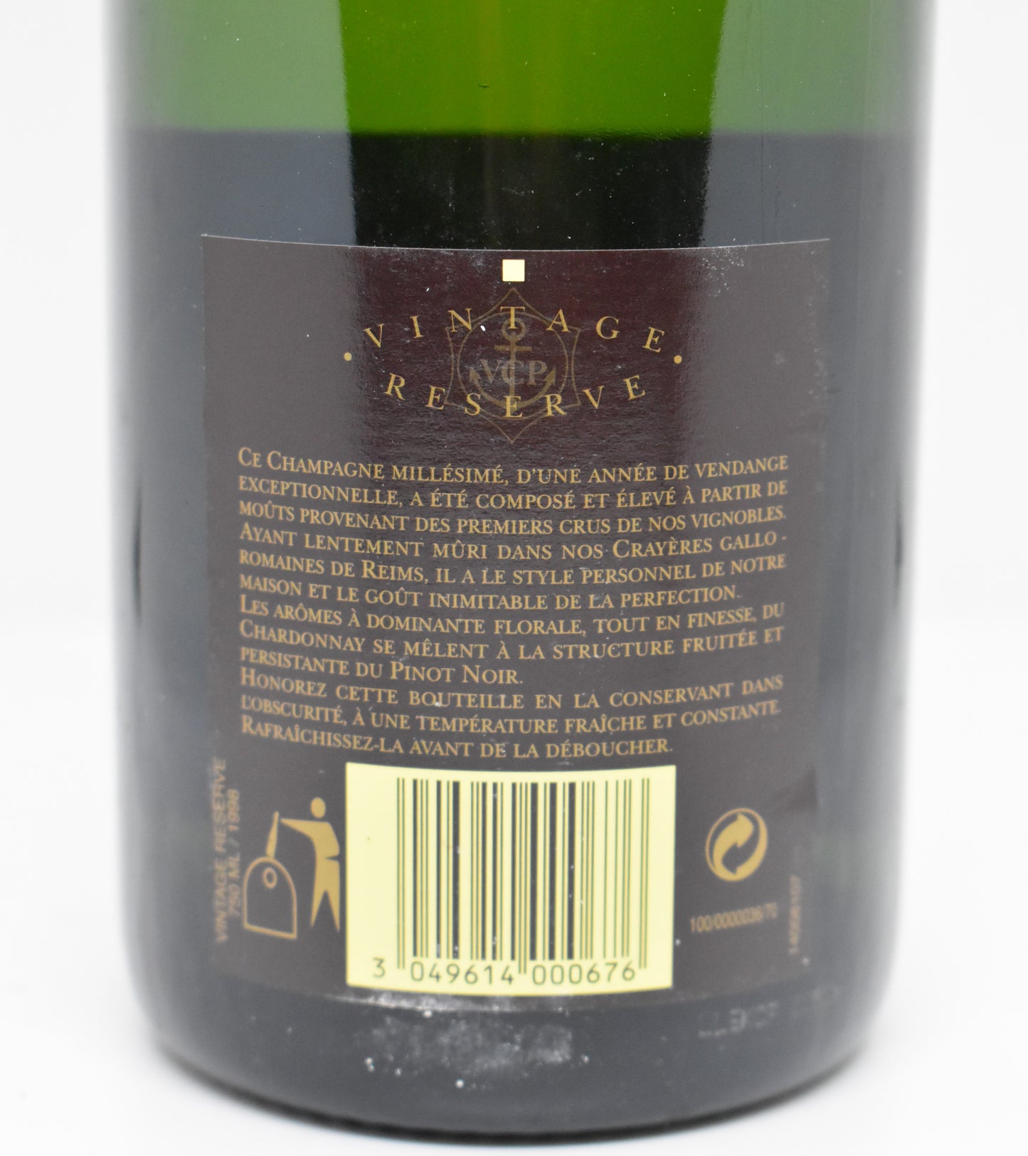 Veuve Clicquot 1998 - Vintage Reserve - Champagne Case