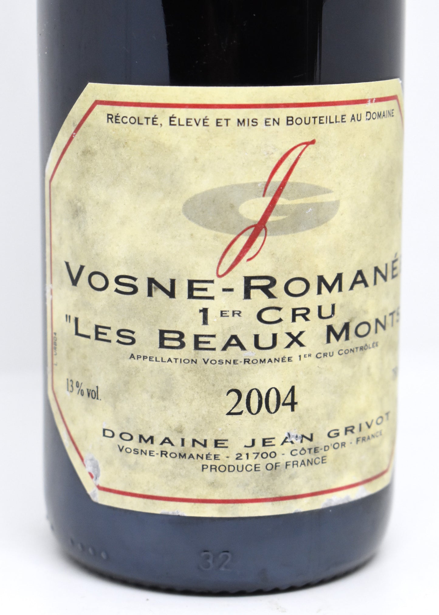 Vosne-Romanée Grivot 1er Cru 2004