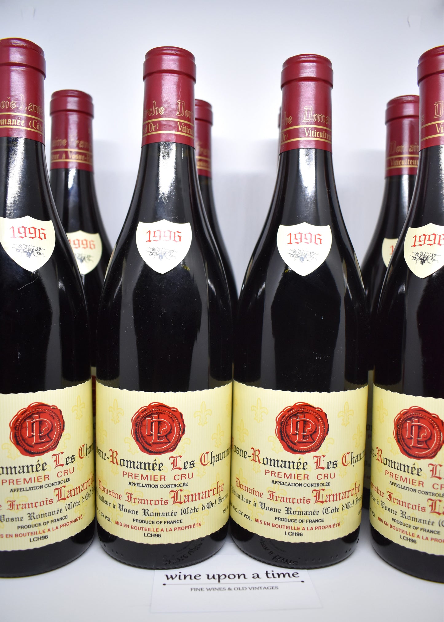 Vosne 1er Cru 1996, Les Chaumes, bouteille recherchée pour connaisseur