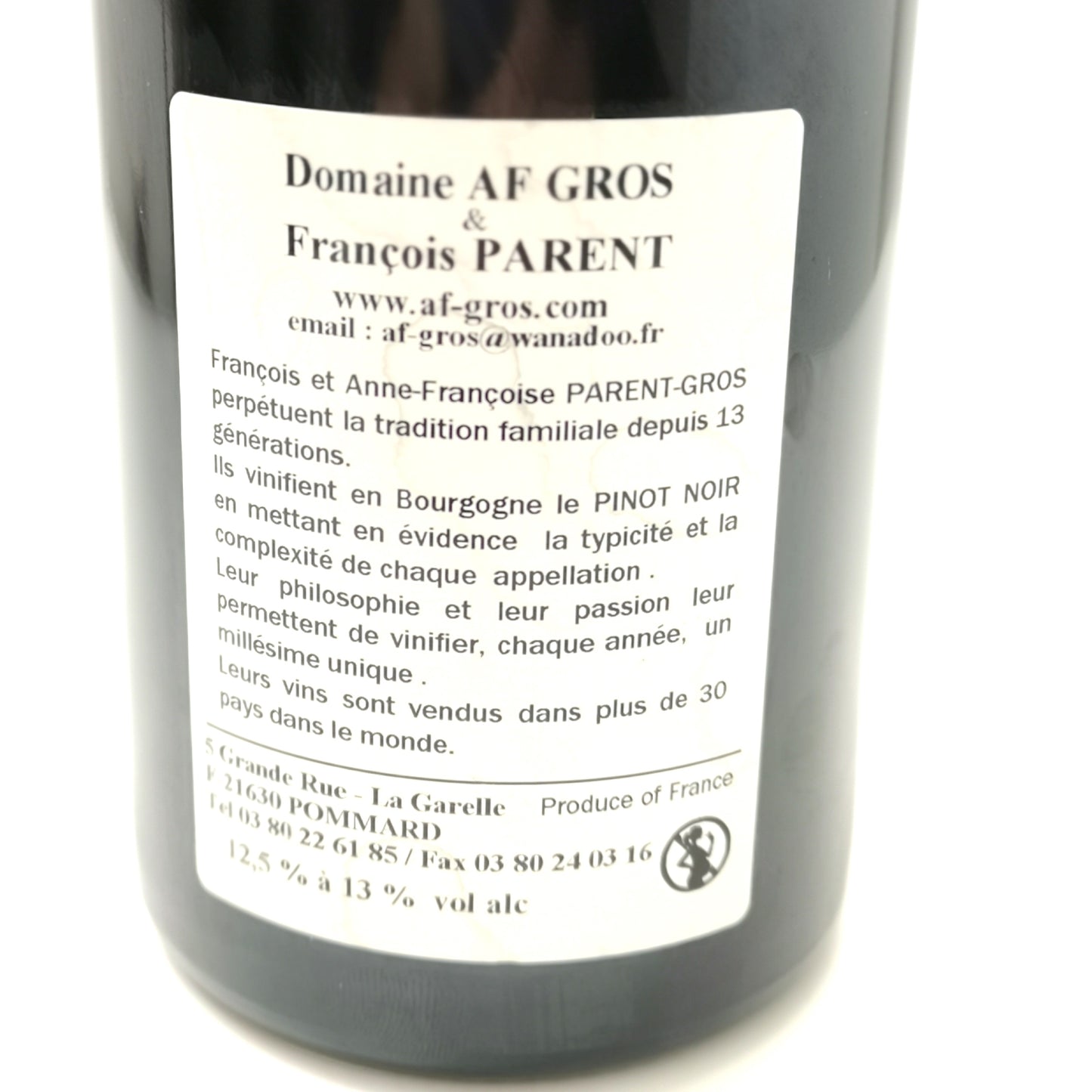 Commander AF Gros Vosne-Romanée 2009