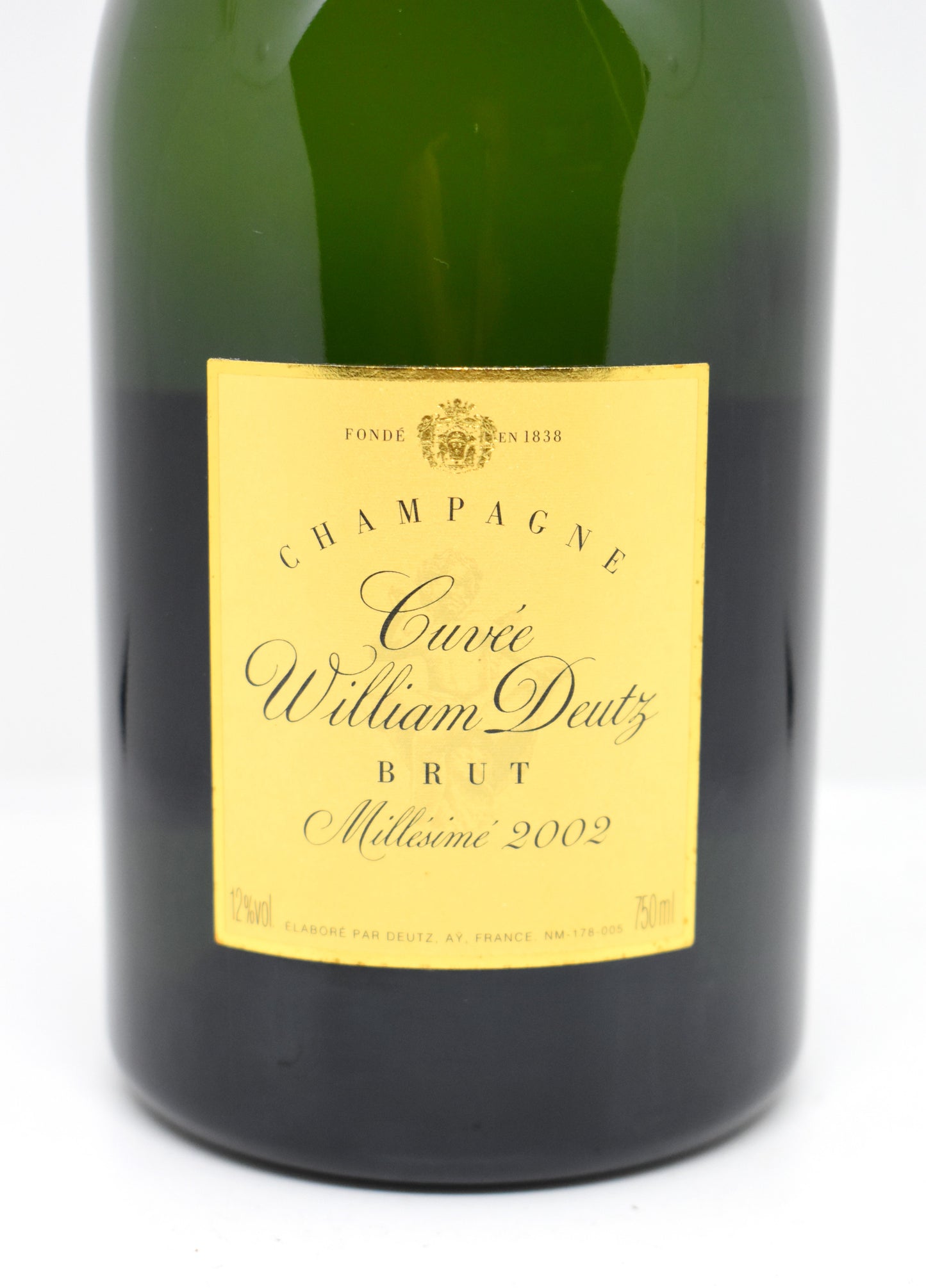 Meilleur prix Champagne Deutz 2002