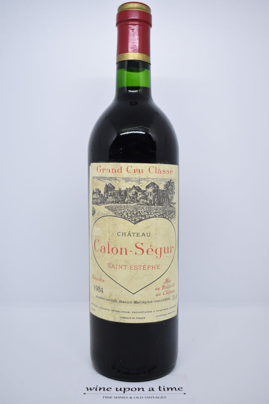 Château  Calon-Ségur 1984 - Saint-Estèphe