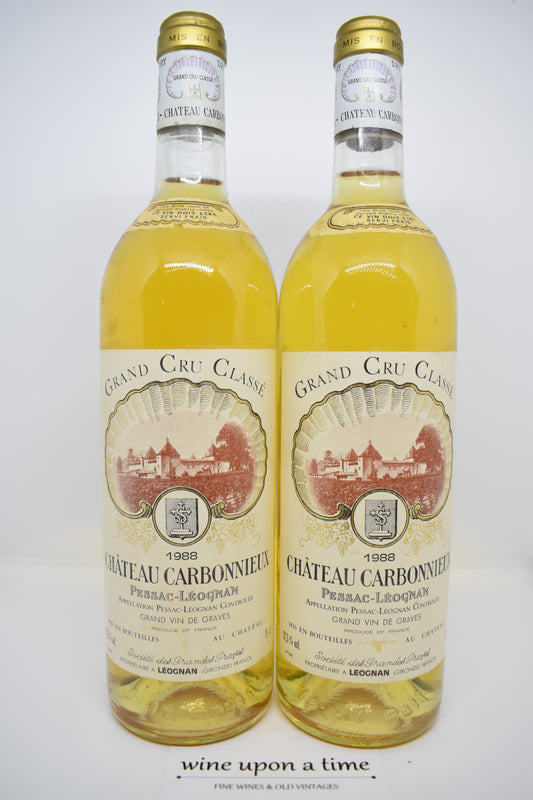 Château  Carbonnieux Blanc 1988 - Pessac-Léognan