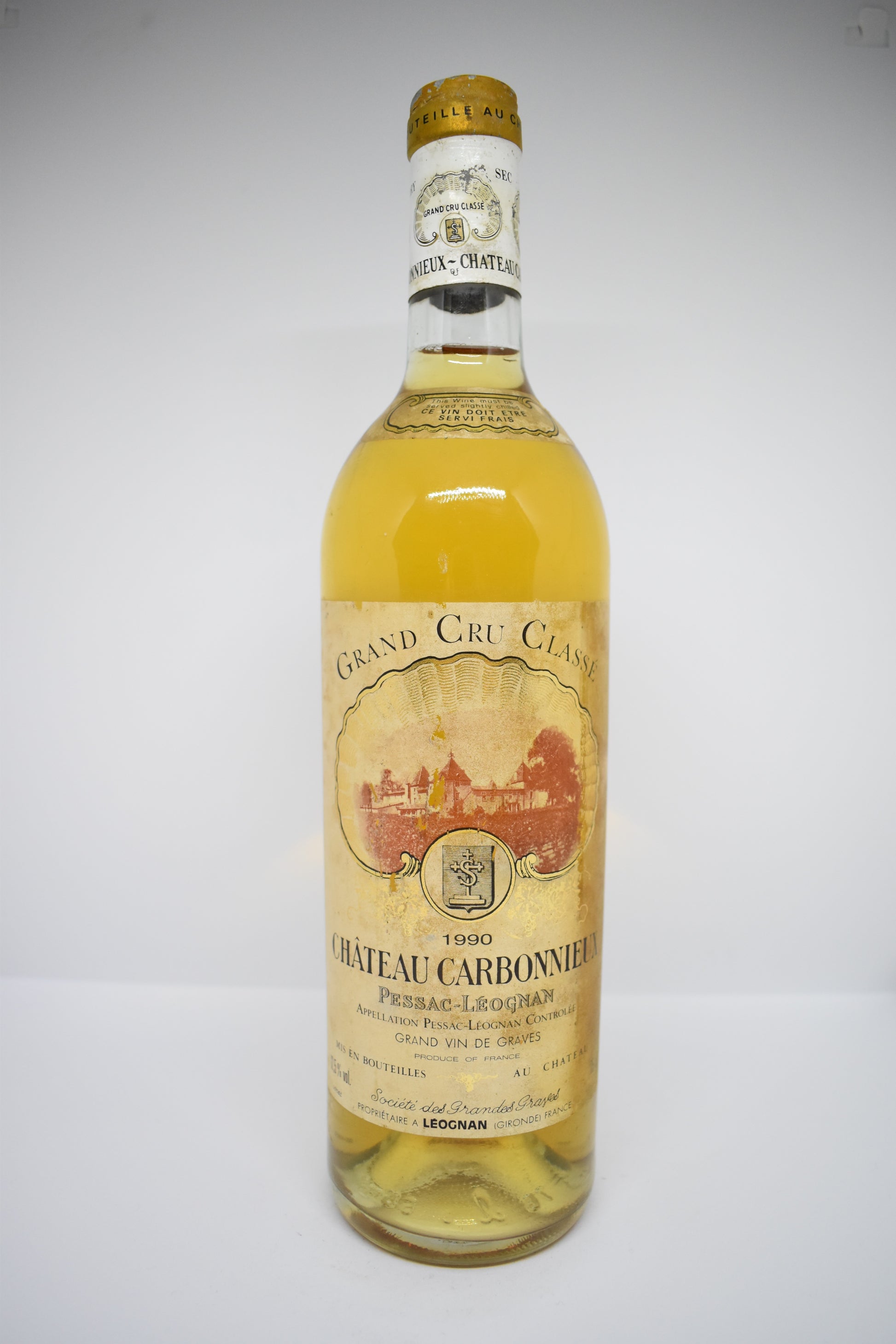 Commander Bordeaux sec blanc ancien