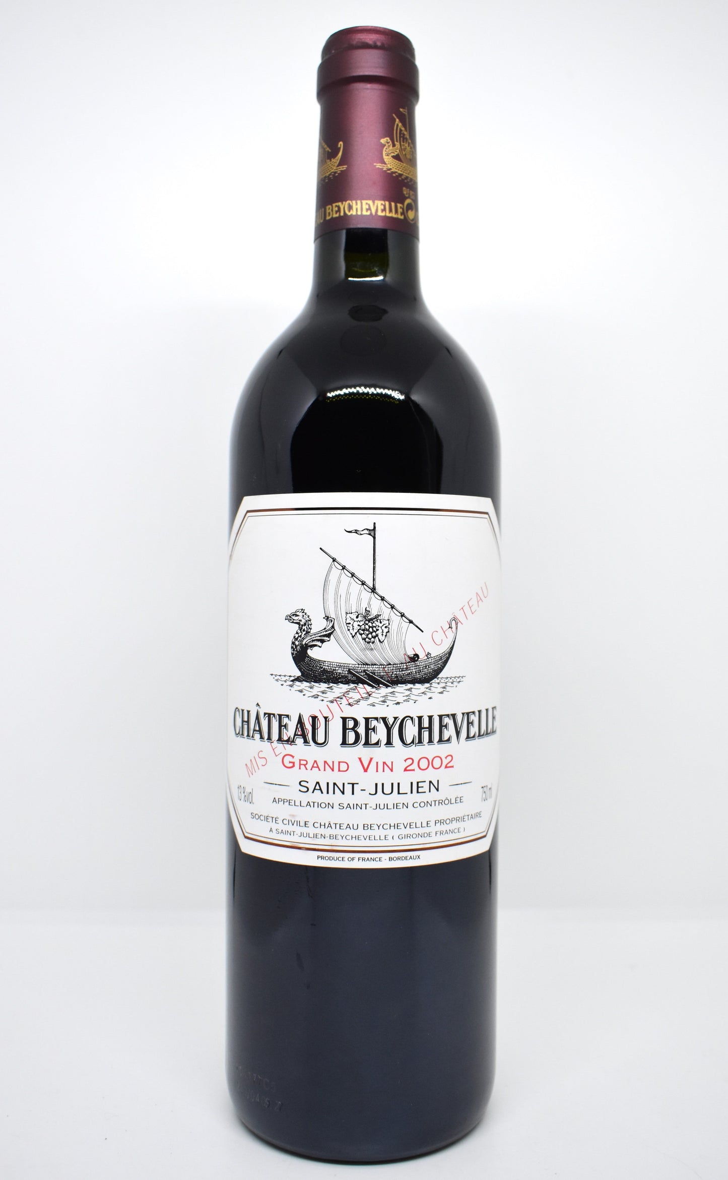 Vin élégant Saint-Julien 2002