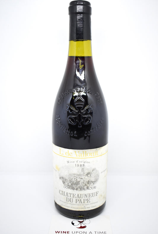 Châteauneuf-du-Pape 1988 - Domaine de Vallouit