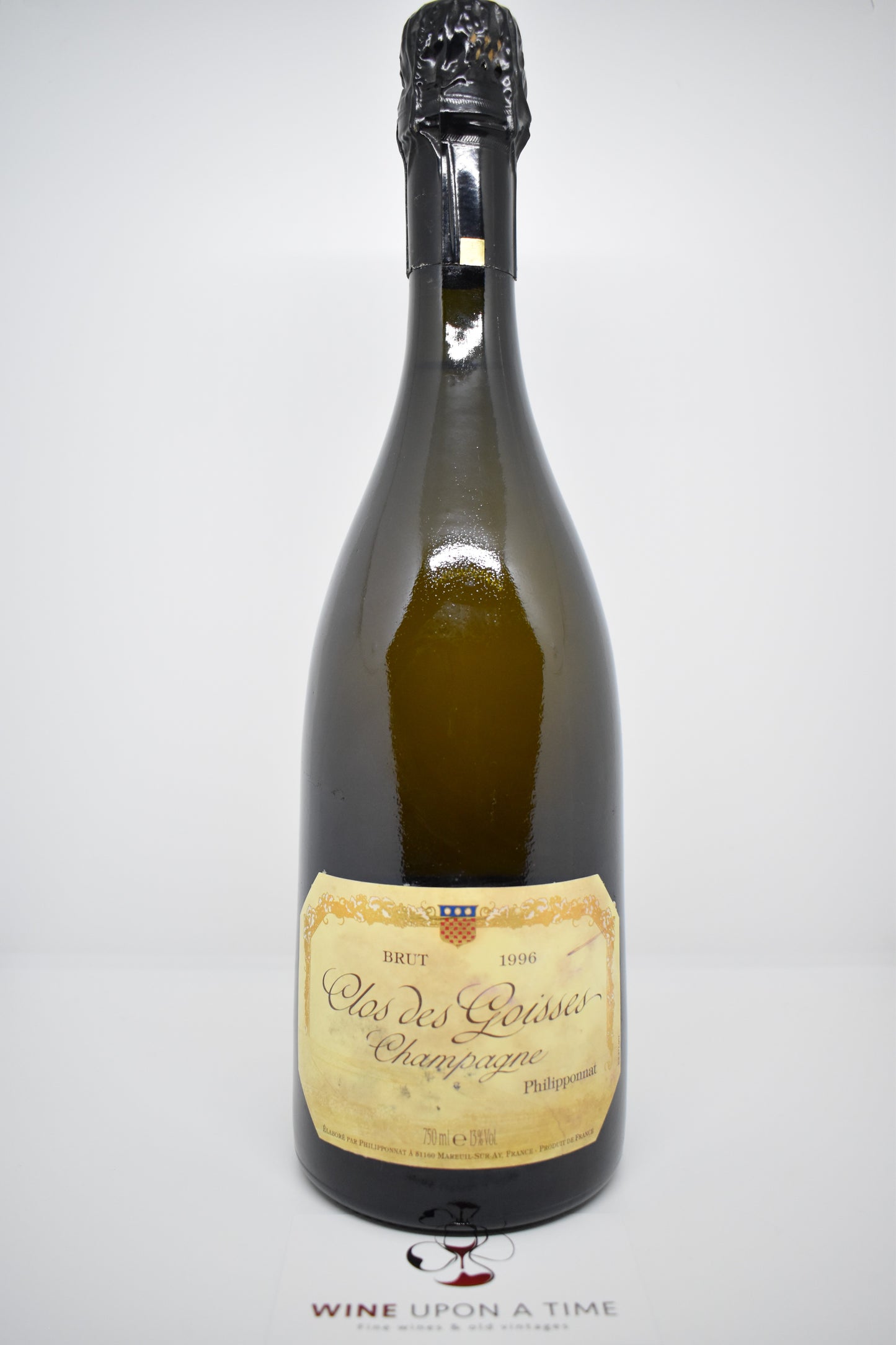 Champagne de prestige 1996 Clos des Goisses Philipponnat
