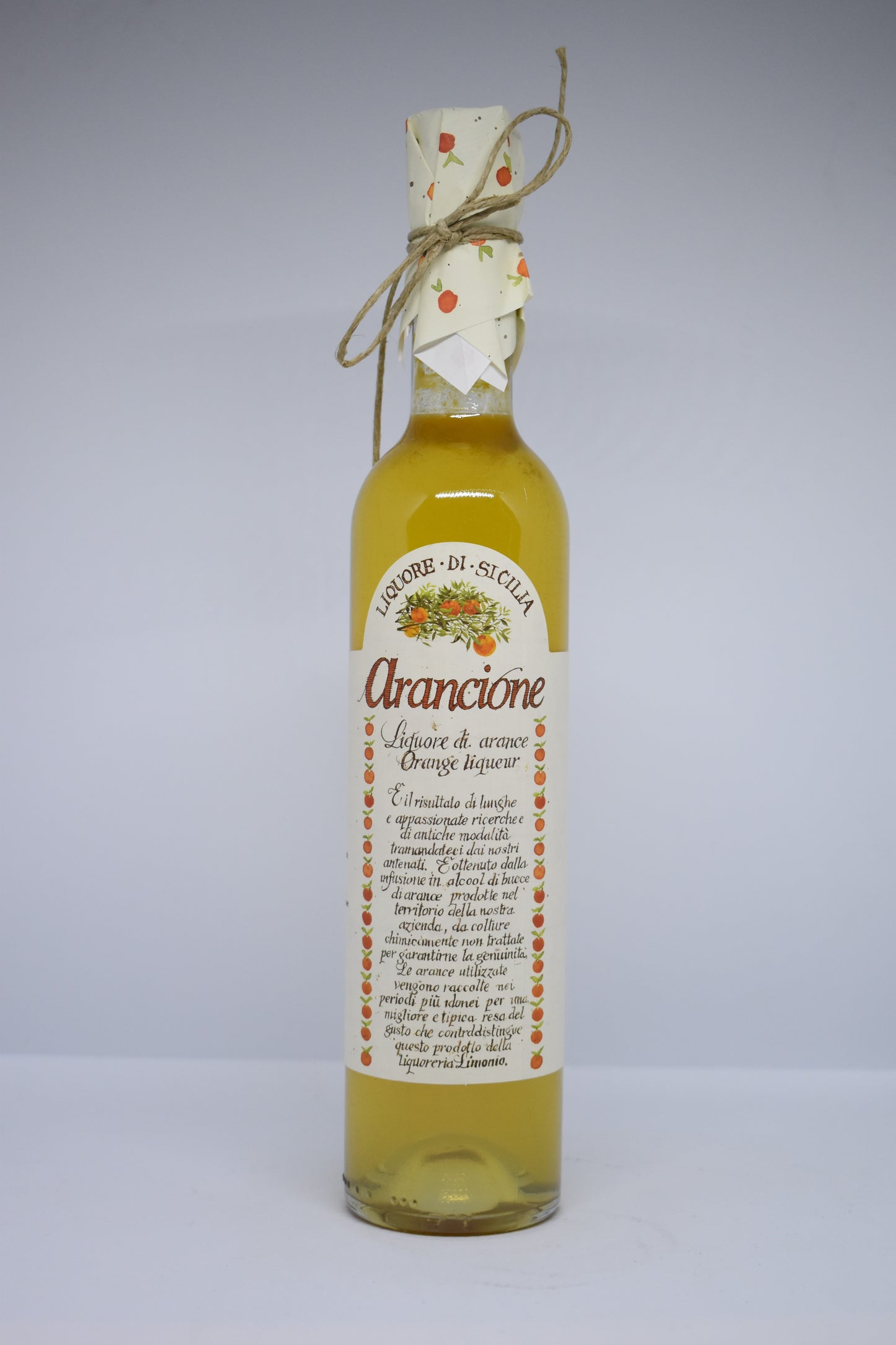 Liqueur d'orange artisanale Limonio - Arancione 50 cl