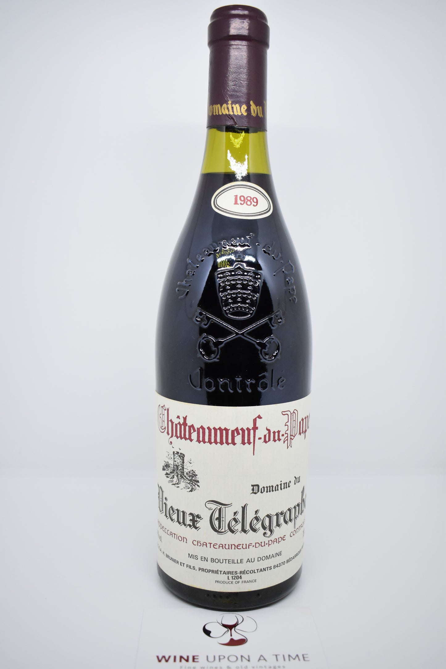 Vieux Télégraphe 1989, provenance soignée, bouteille recherchée