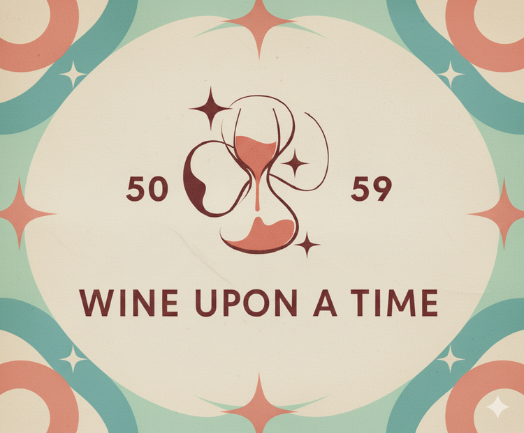 Icône représentant la décennie 1950 pour les vins millésimés