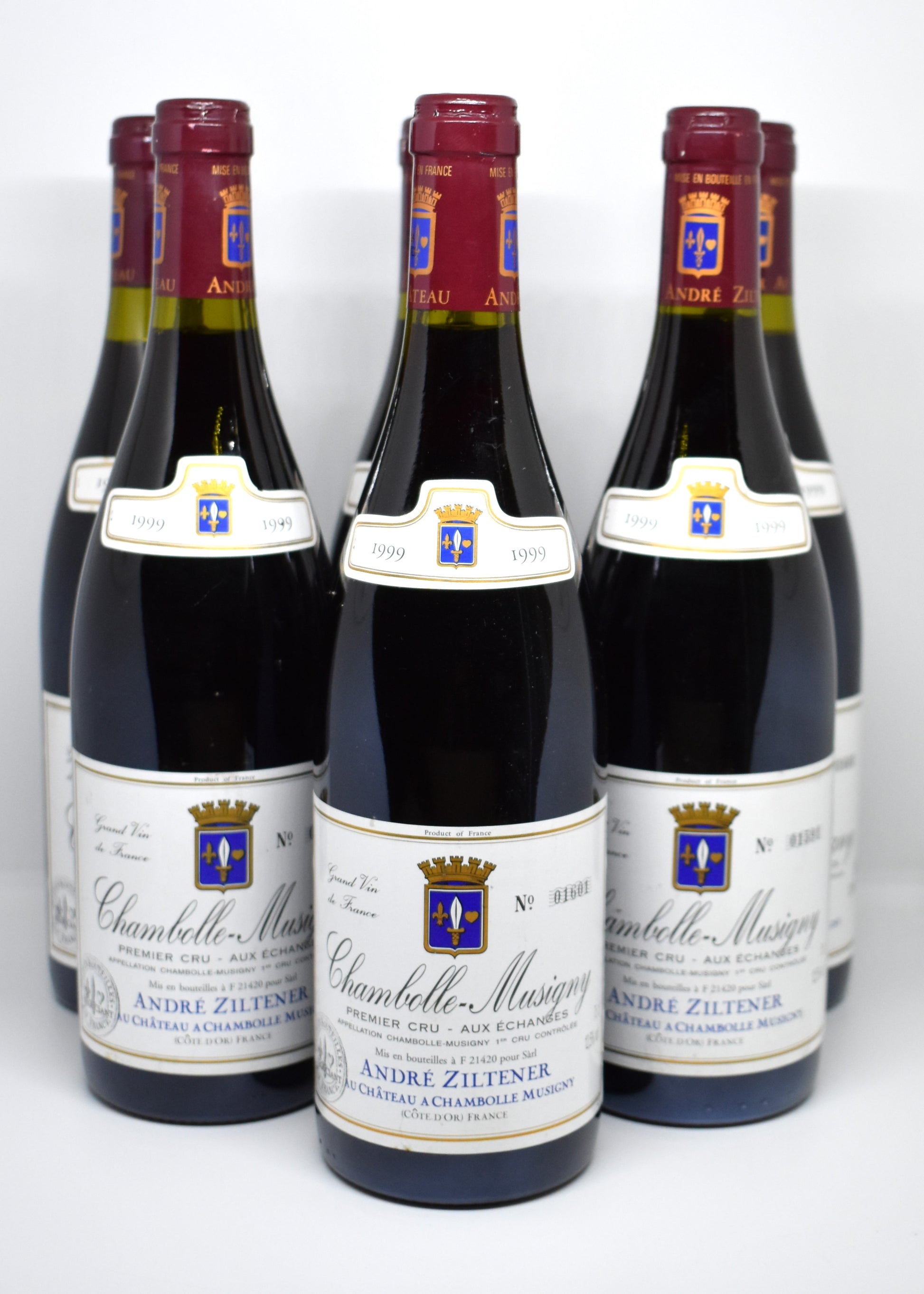 Pinot Noir Bourgogne 1999 Chambolle-Musigny 1er Cru maturité