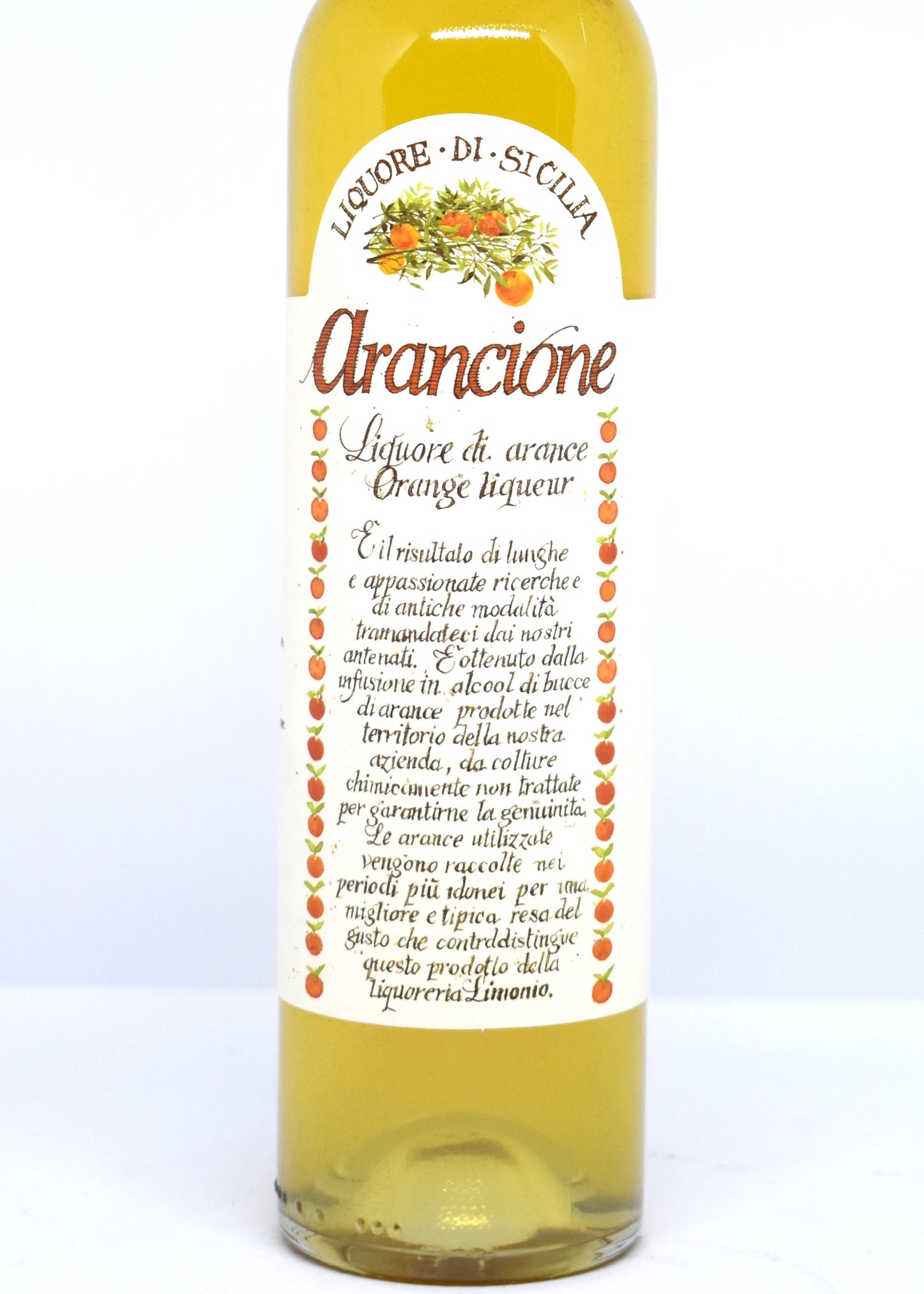 Liqueur d'orange artisanale Limonio - Arancione 50 cl