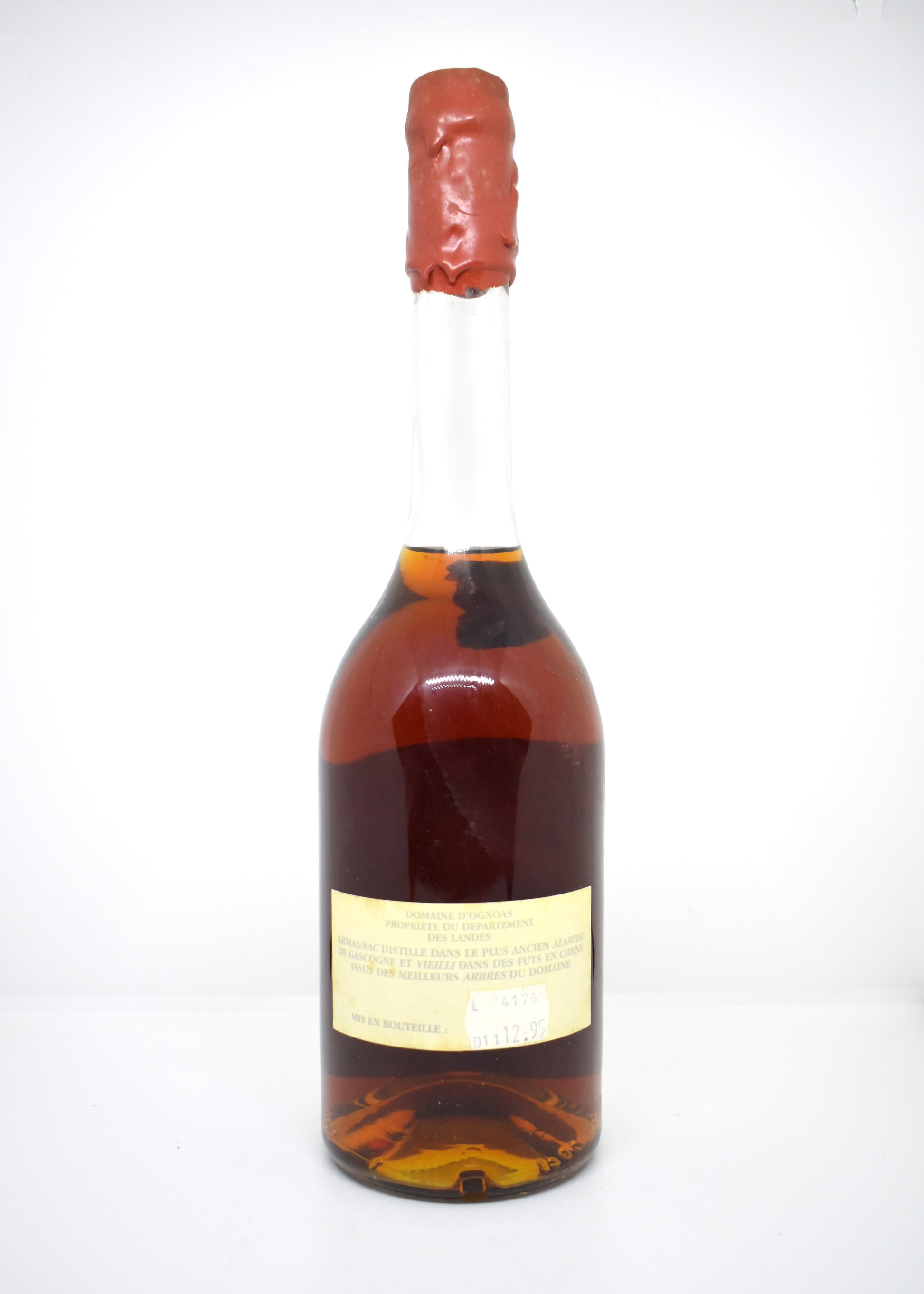 Domaine d'Ognoas 1976 niveau et étiquette impeccables