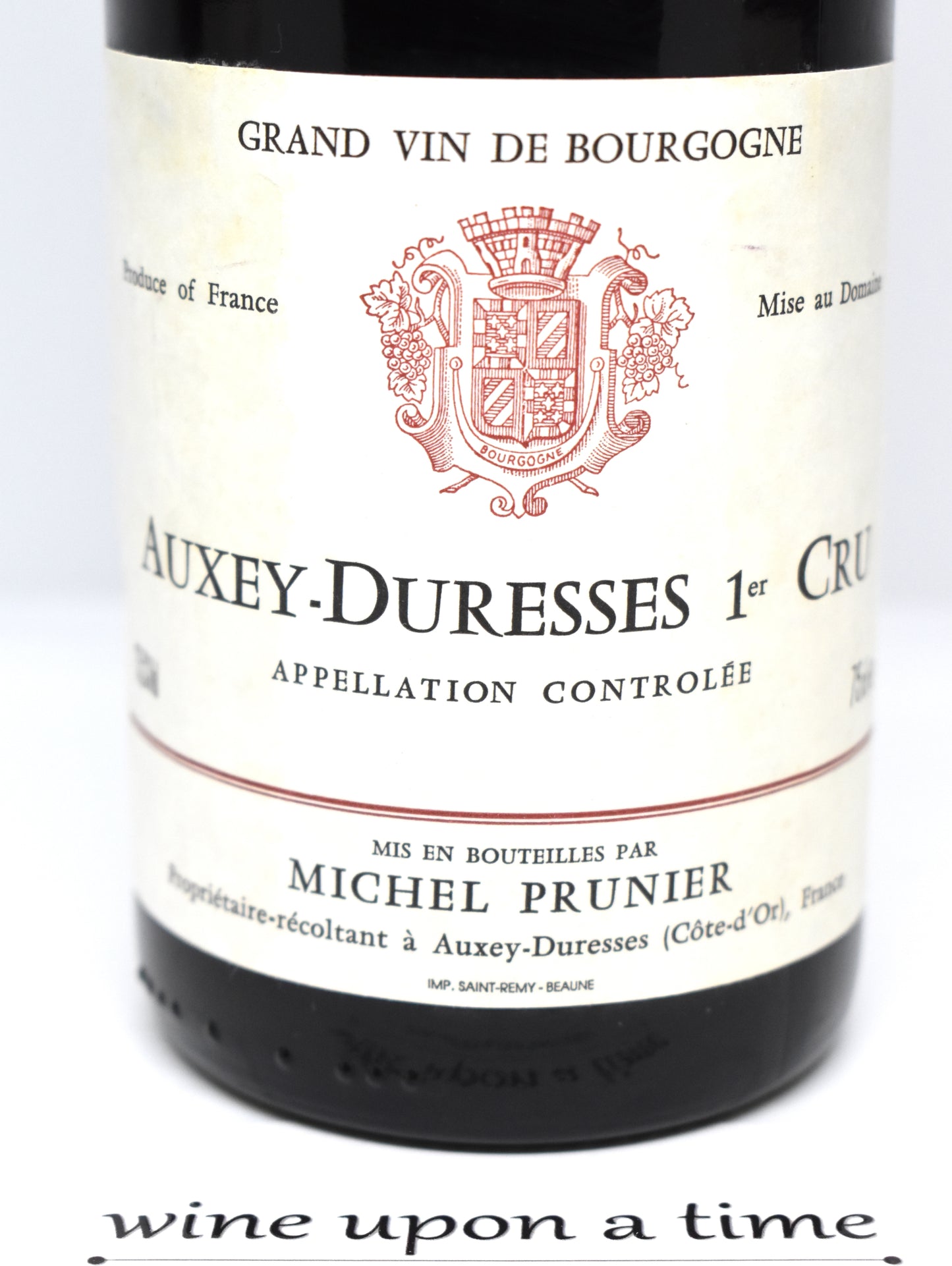 Auxey-Duresses 1er cru 1987 - Michel Prunier