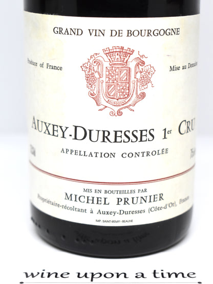 Auxey-Duresses 1er cru 1987 - Michel Prunier