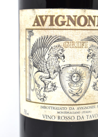 Grand vin Avignonesi 1982 'Grifi' Toscana IGT