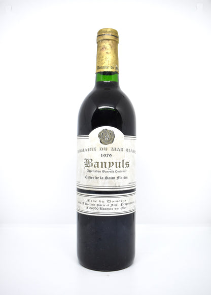 Banyuls 1979 - Domaine du Mas Blanc - Cuvée de la Saint Martin (Vieilles Vignes)
