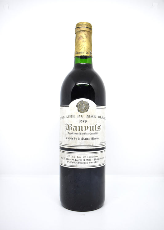 Banyuls 1979 - Domaine du Mas Blanc - Cuvée de la Saint Martin (Vieilles Vignes)