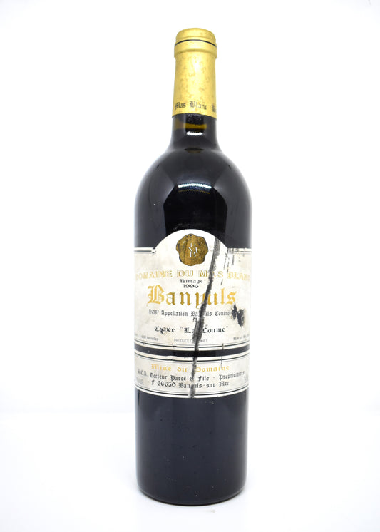 Banyuls Rimage 1996 - La Coume - Domaine du Mas Blanc