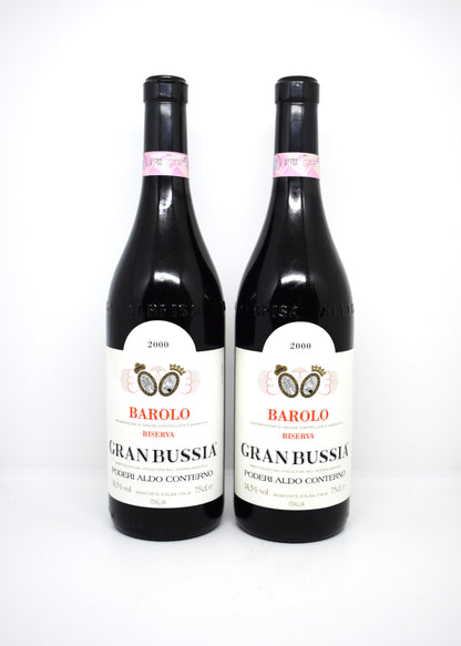 Barolo Riserva Granbussia 2000 - Flacon d'exception stocké sous température contrôlée