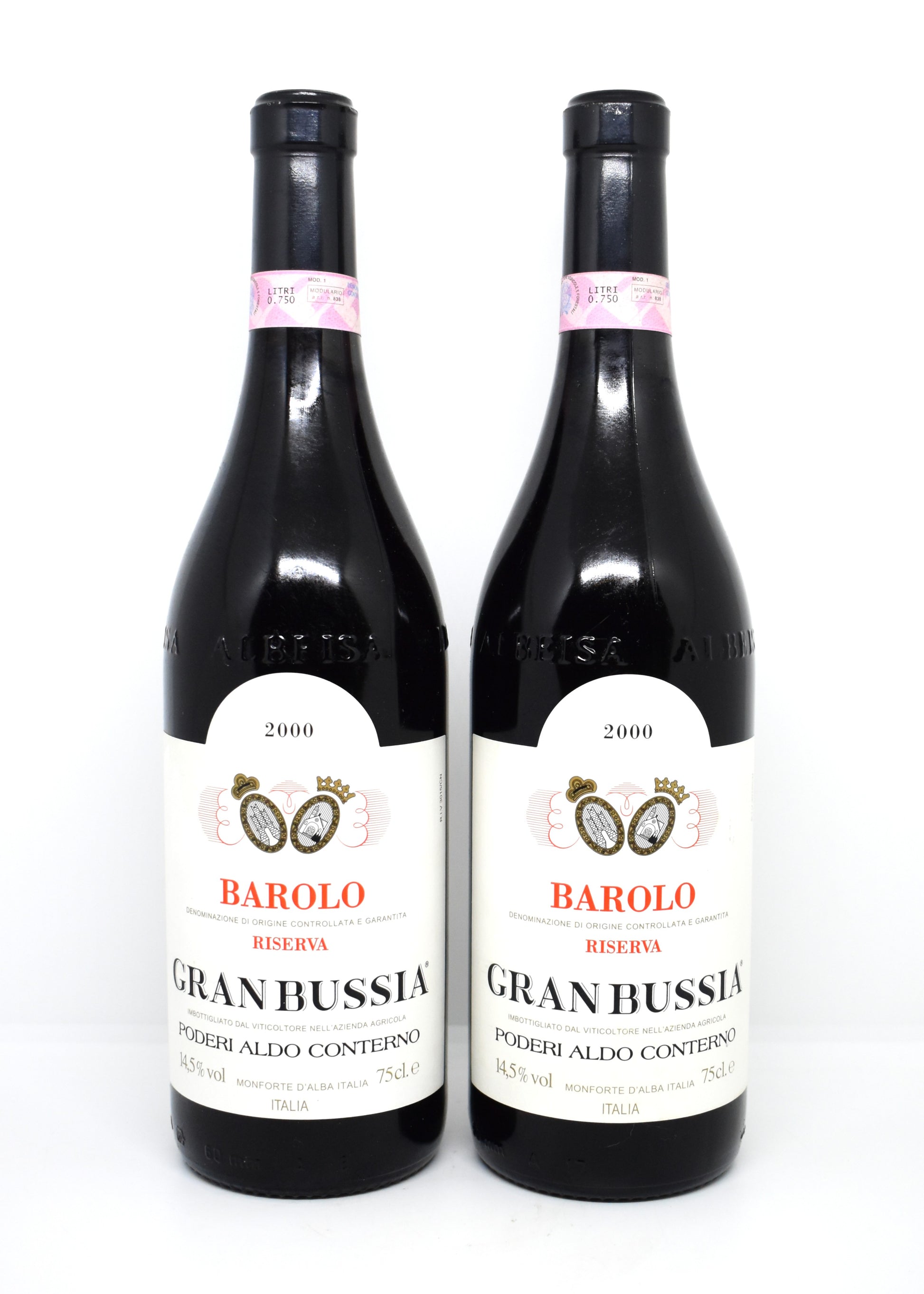 Achat grand cru 2000 livraison sécurisée France Suisse - Barolo Riserva Granbussia 2000