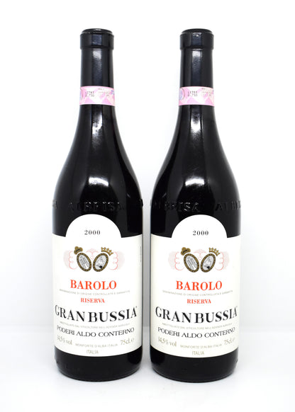 Achat grand cru 2000 livraison sécurisée France Suisse - Barolo Riserva Granbussia 2000