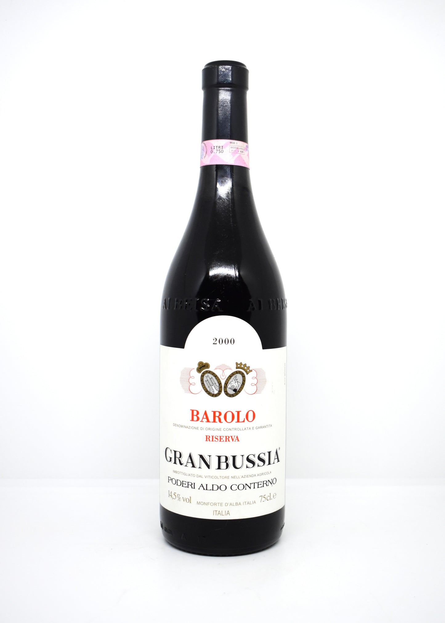 Acheter Barolo Riserva Granbussia 2000 en ligne - Vin rare de collection au meilleur prix