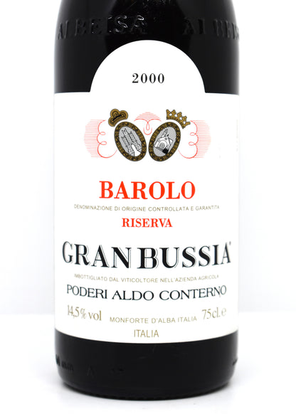 Buy Barolo Riserva Granbussia 2000 premium wine online Switzerland - Geneva Zurich Basel delivery