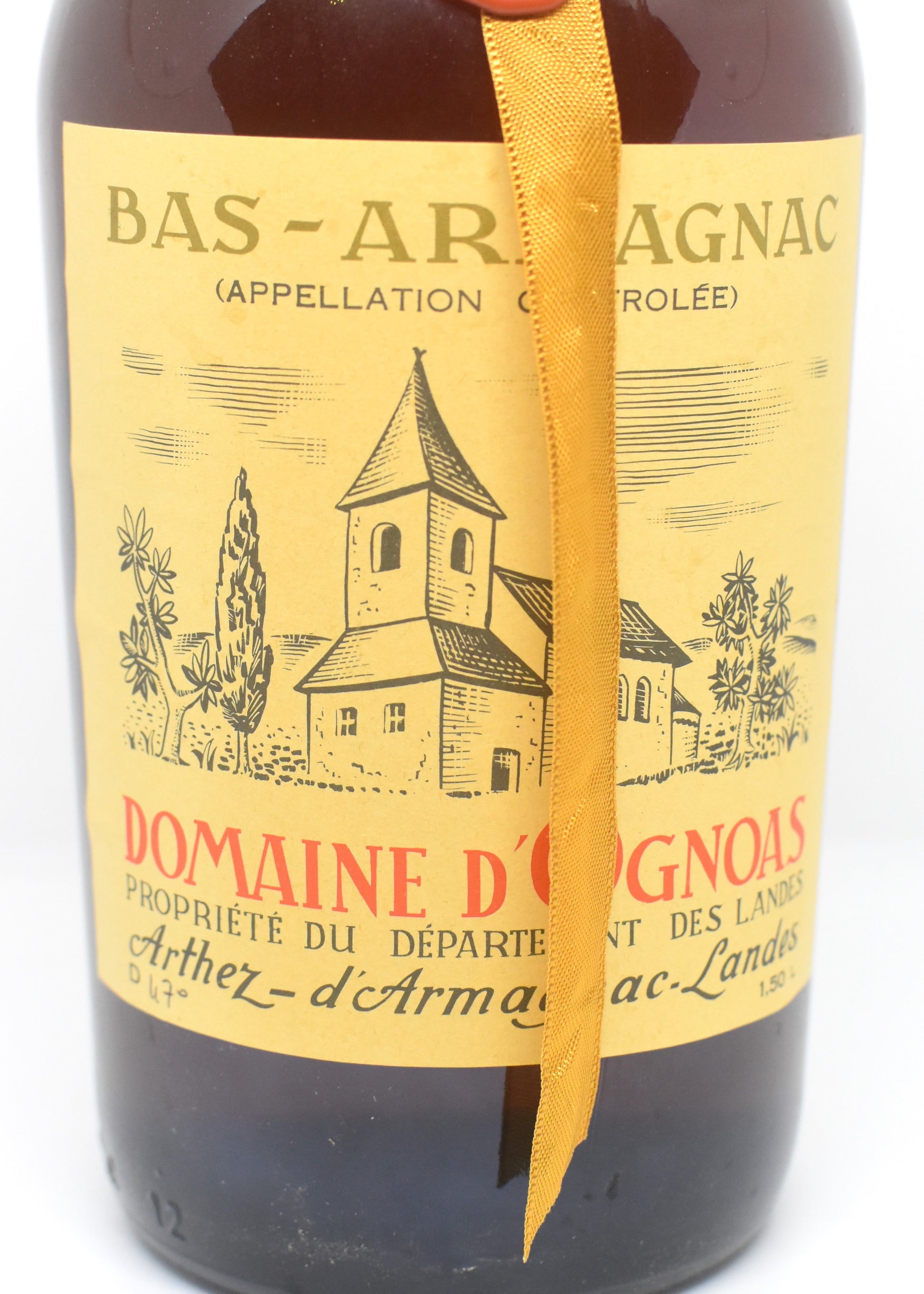 Acheter un magnum de Bas-Armagnac 1968 Domaine D'Ognoas