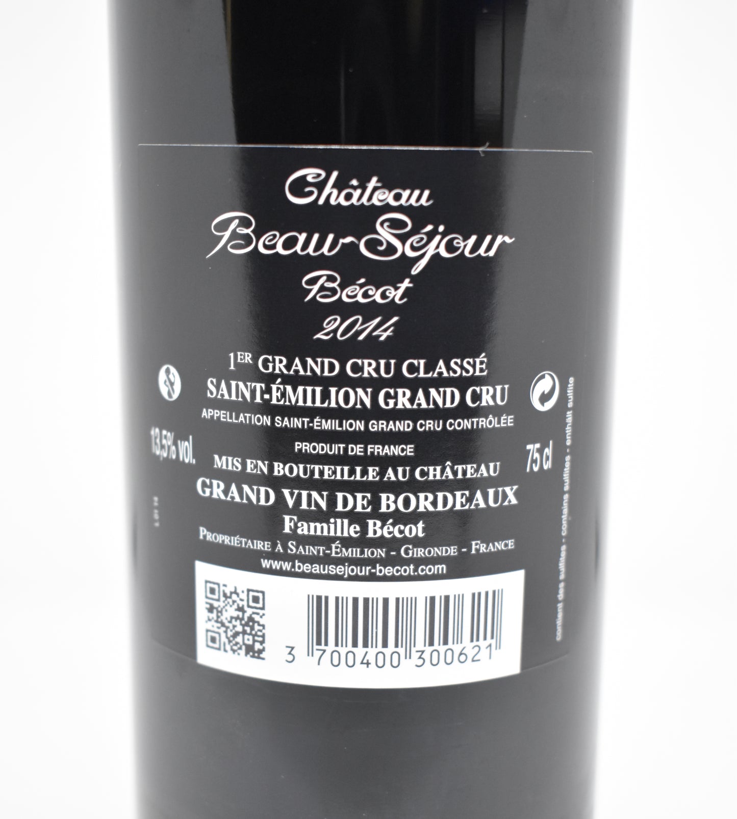 Beau-Séjour Bécot 2014 - Saint-Emilion