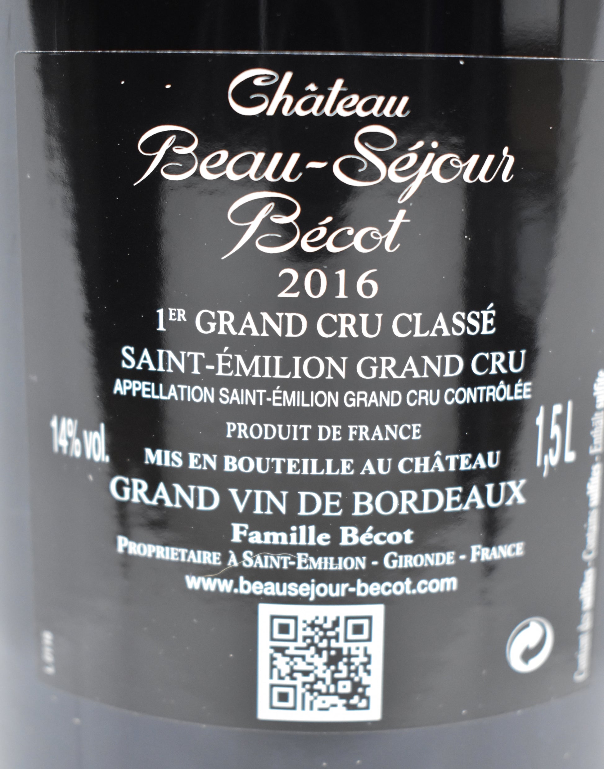 Saint-Émilion 2016 Magnum disponible en stock Suisse