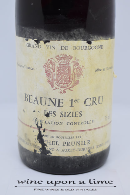 Beaune 1er cru 1986* "Les Sizies" - Michel Prunier