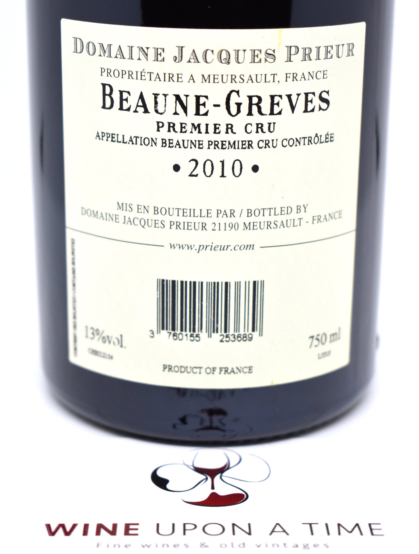 Beaune Greves 1er cru 2010 - Jacques Prieur