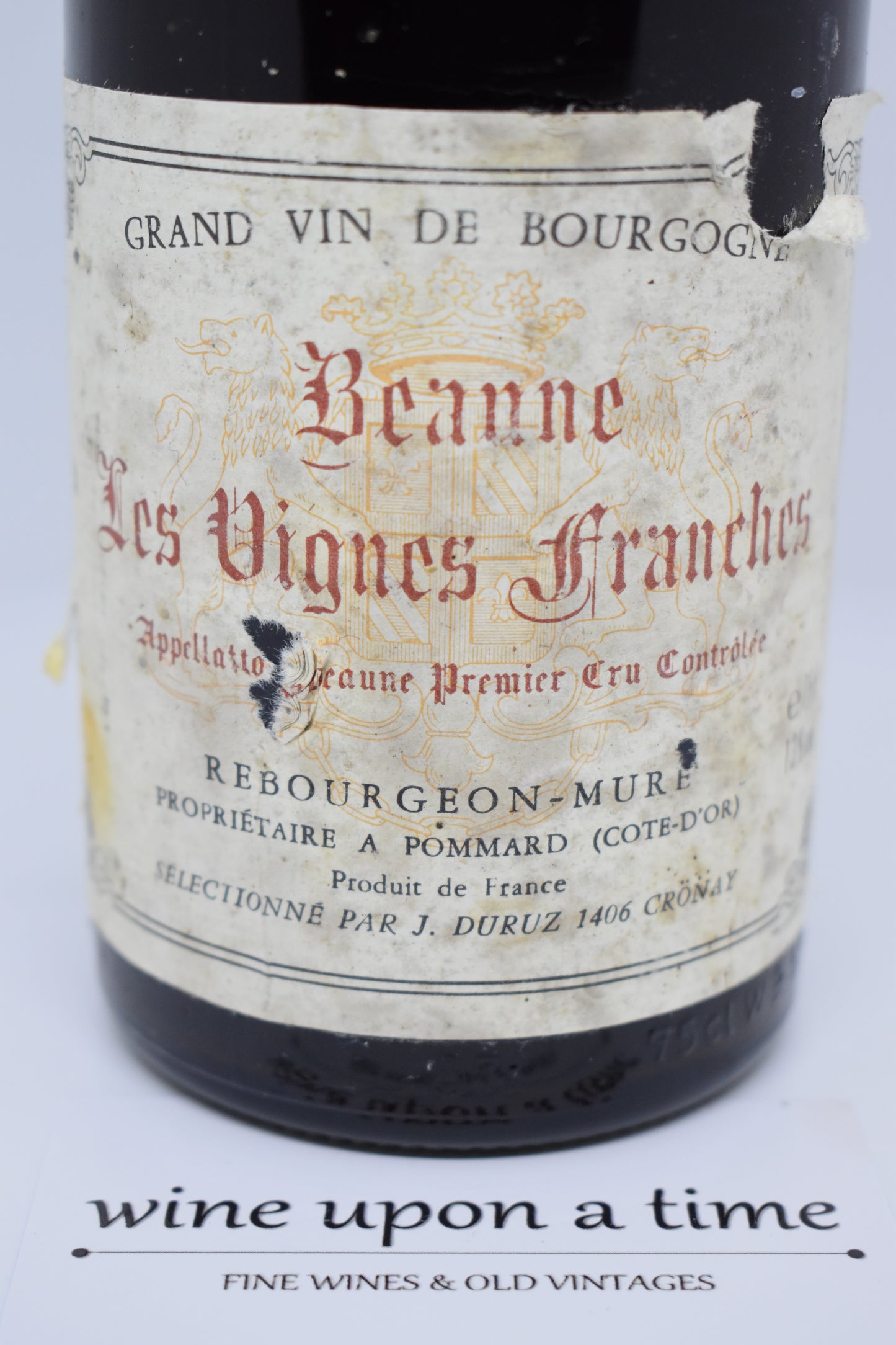 Beaune 1er cru "Les Vignes Franches" 1988 - Rebourgeon-Mure