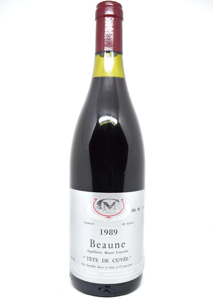 Beaune Tete de Cuvee 1989 Domaine Christian Michel bottle rare Burgundy wine