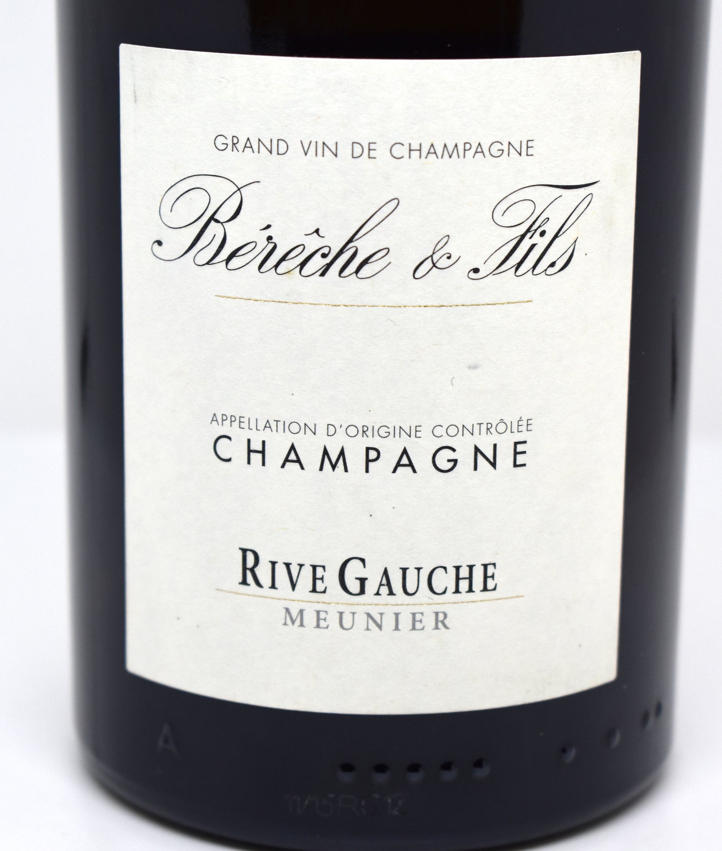 Bérêche et Fils "Rive Gauche Vallée de la Marne" 2012 - Meunier Extra Brut