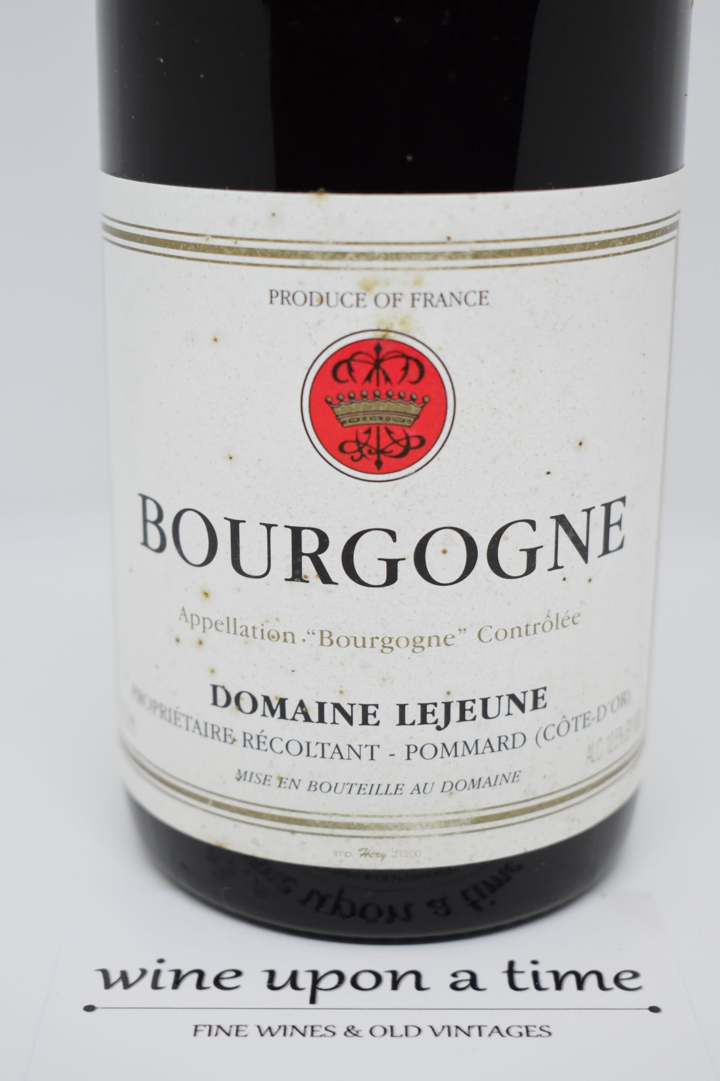Bourgogne 1998 - Domaine LeJeune