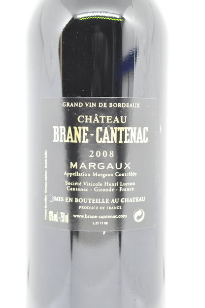 Brane-Cantenac 2008 au meilleur prix du marché