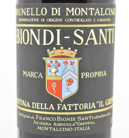 Brunello di Montalcino 1981 - Biondi-Santi