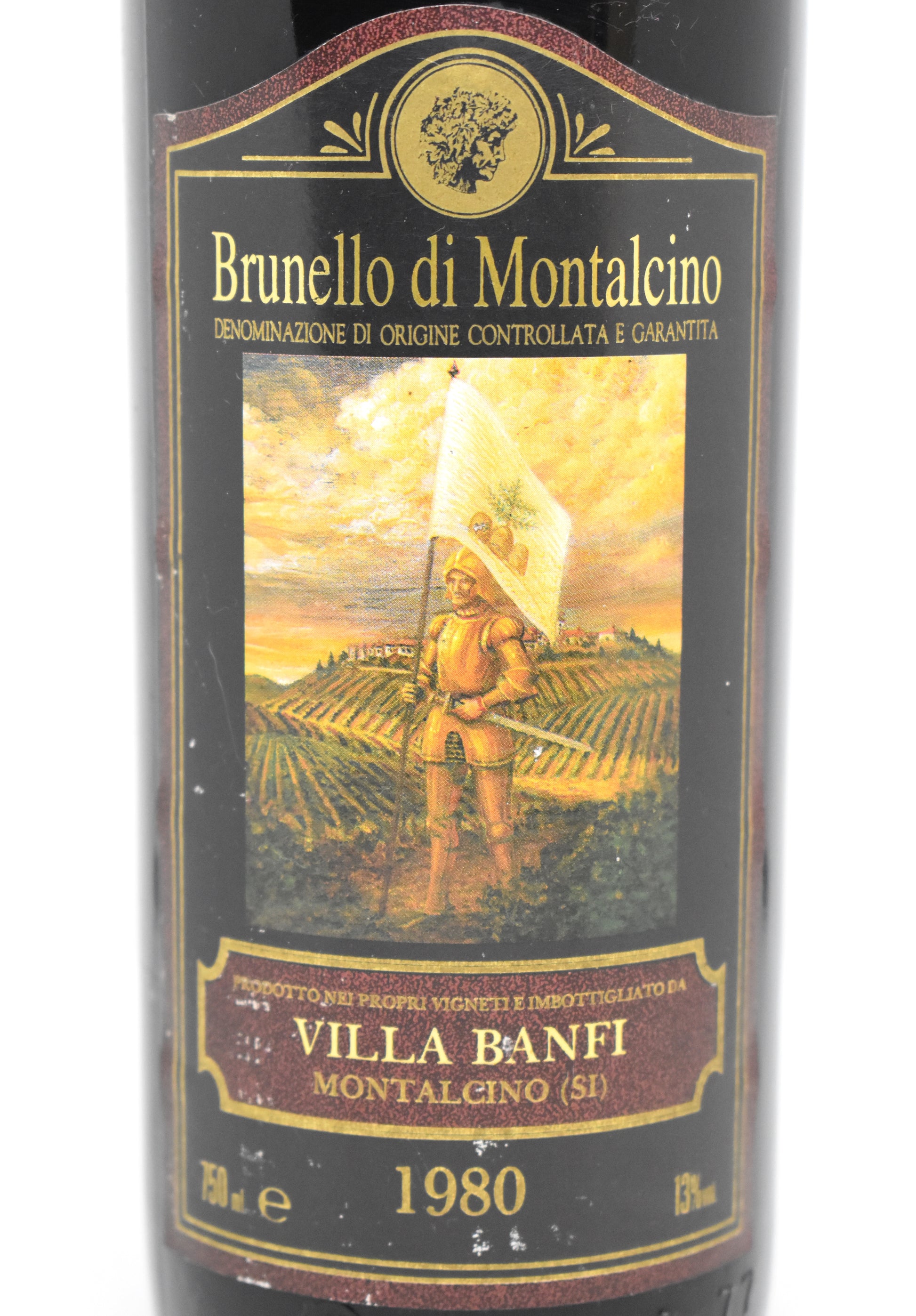 Dégustation vin ancien Italie 1980 Brunello Di Montalcino